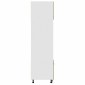 vidaXL Ντουλάπι Μικροκυμάτων "Lyon" Ξύλο Sonoma Δρυς 60x57x207 εκ. από Τεχνητό Ξύλο