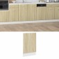 vidaXL Πάνελ Πλυντηρίου Πιάτων Sonoma Δρυς 45x3x67 εκ. από Τεχνητό Ξύλο