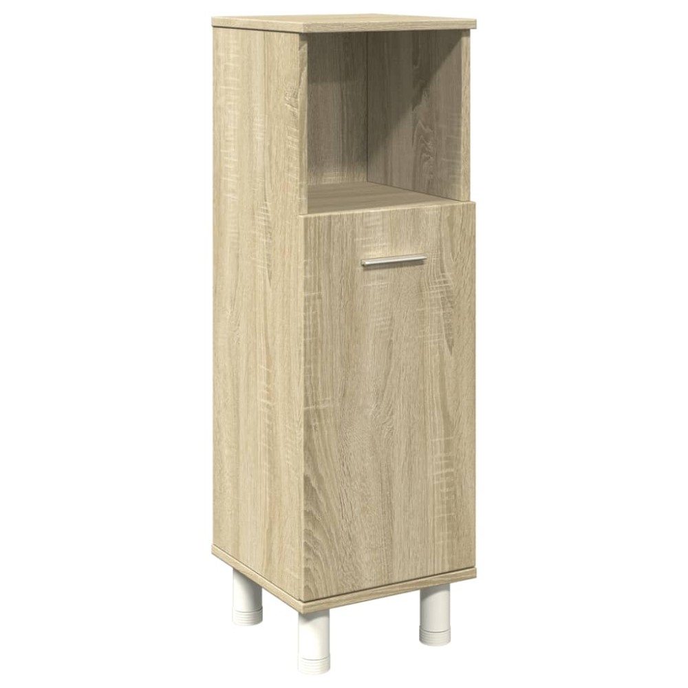 vidaXL Ντουλάπι Μπάνιου Sonoma Δρυς 30,5x30x95 εκ. Επεξεργασμένο Ξύλο
