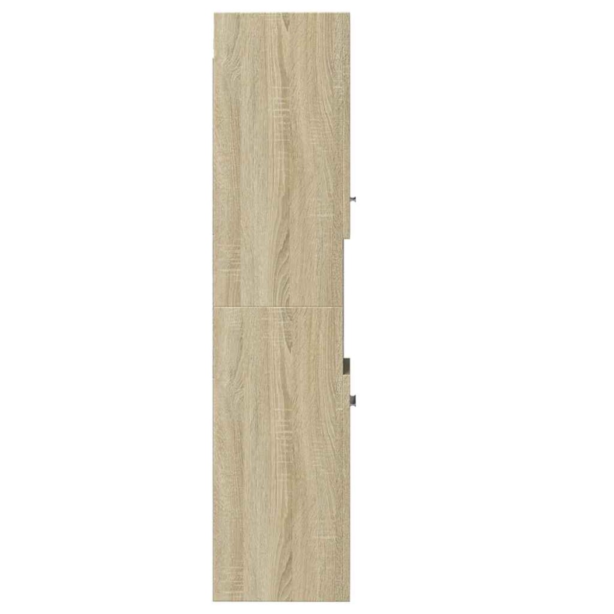 vidaXL Στήλη Μπάνιου Sonoma Δρυς 30 x 30 x 130 εκ. από Επεξ. Ξύλο