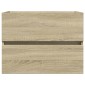 vidaXL Ντουλάπι Νιπτήρα Sonoma Δρυς 60x38,5x45 εκ. Επεξεργασμένο Ξύλο