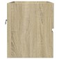 vidaXL Ντουλάπι Νιπτήρα Sonoma Δρυς 60x38,5x45 εκ. Επεξεργασμένο Ξύλο
