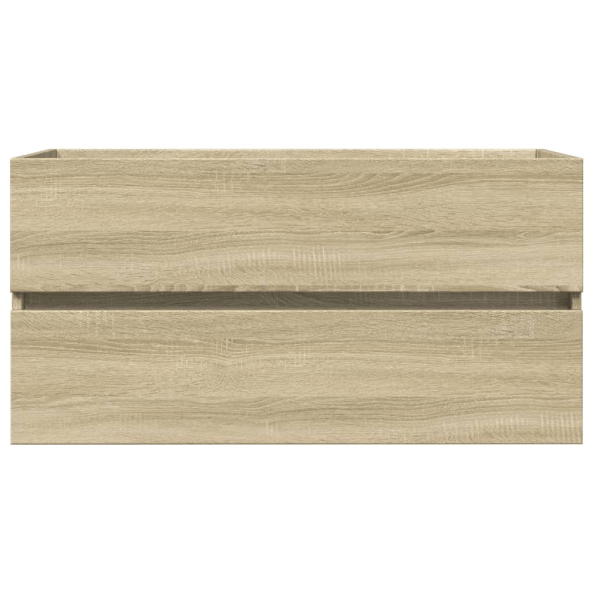 vidaXL Ντουλάπι Νιπτήρα Sonoma Δρυς 90 x 38,5 x 45 εκ. από Επεξ. Ξύλο