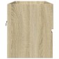 vidaXL Ντουλάπι Νιπτήρα Sonoma Δρυς 90 x 38,5 x 45 εκ. από Επεξ. Ξύλο