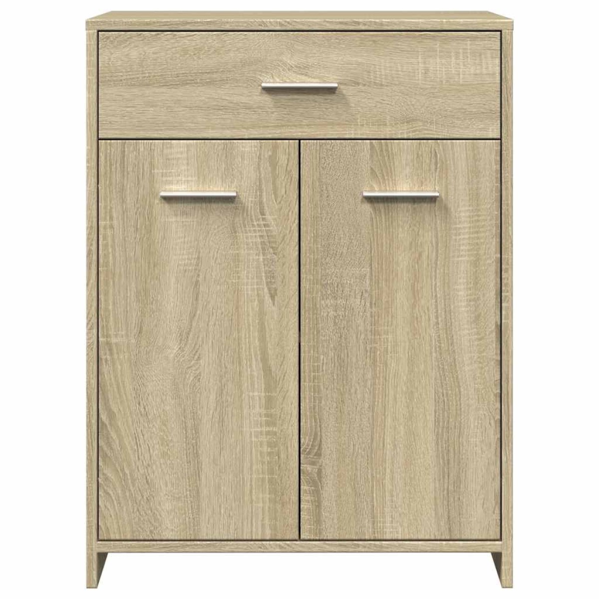 vidaXL Ντουλάπι Μπάνιου Sonoma Δρυς 60 x 33 x 80 εκ. από Επεξ. Ξύλο
