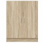 vidaXL Ντουλάπι Πλυντηρίου Sonoma Δρυς 70,5 x 71,5 x 91,5 εκ.