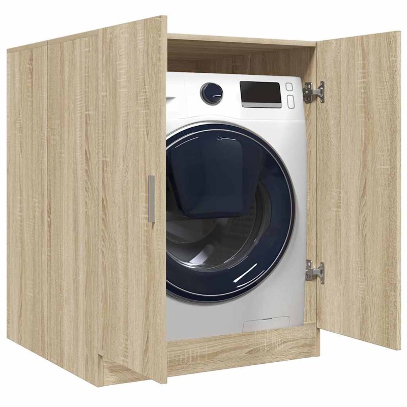 vidaXL Ντουλάπι Πλυντηρίου Sonoma Δρυς 70,5 x 71,5 x 91,5 εκ.