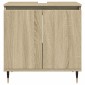 vidaXL Ντουλάπι Μπάνιου Sonoma Δρυς 58 x 33 x 60 εκ. από Επεξεργ. Ξύλο