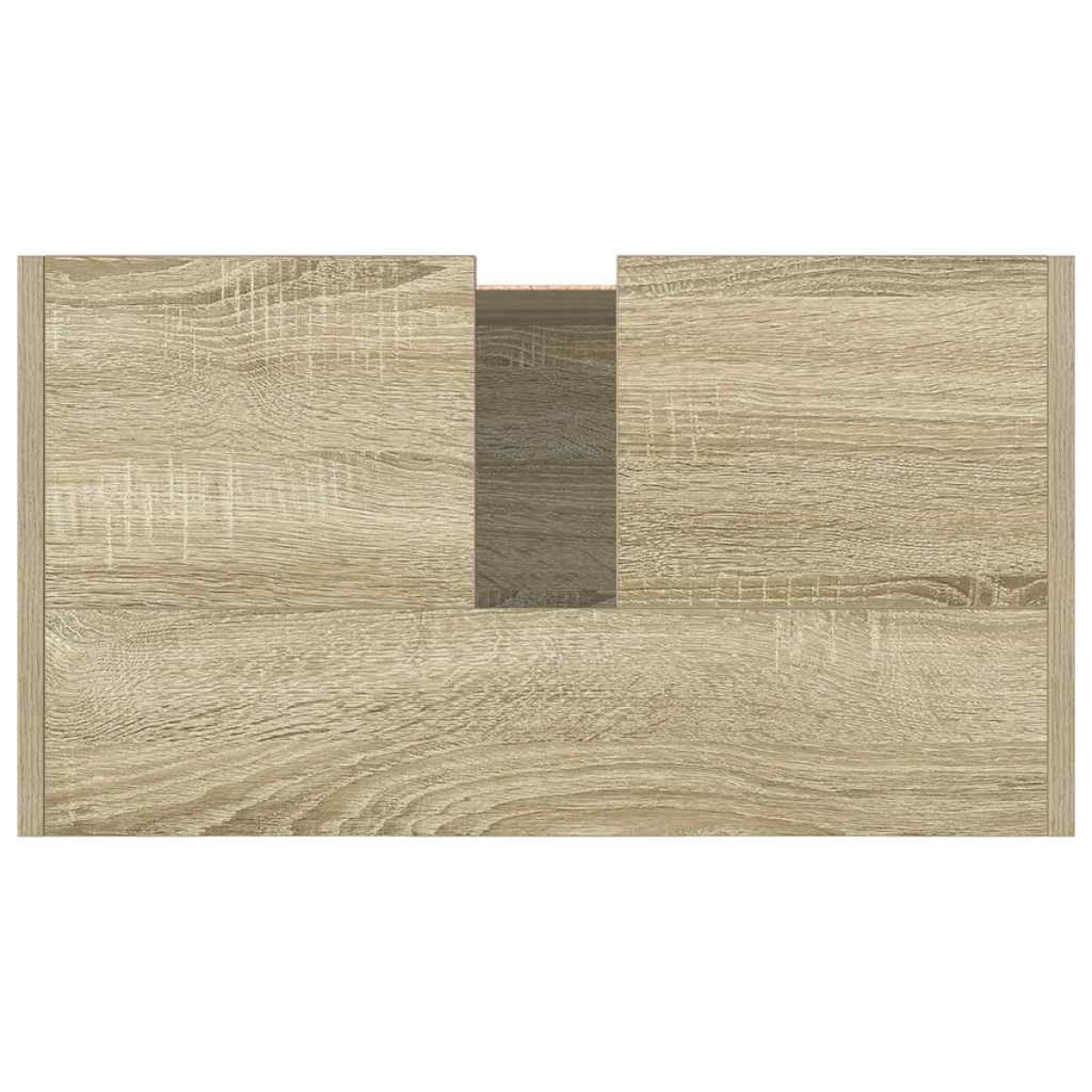 vidaXL Ντουλάπι Μπάνιου Sonoma Δρυς 58 x 33 x 60 εκ. από Επεξεργ. Ξύλο