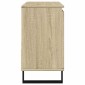 vidaXL Ντουλάπι Μπάνιου Sonoma Δρυς 65x33x60 εκ. Επεξεργασμένο Ξύλο