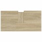 vidaXL Ντουλάπι Μπάνιου Sonoma Δρυς 65x33x60 εκ. Επεξεργασμένο Ξύλο