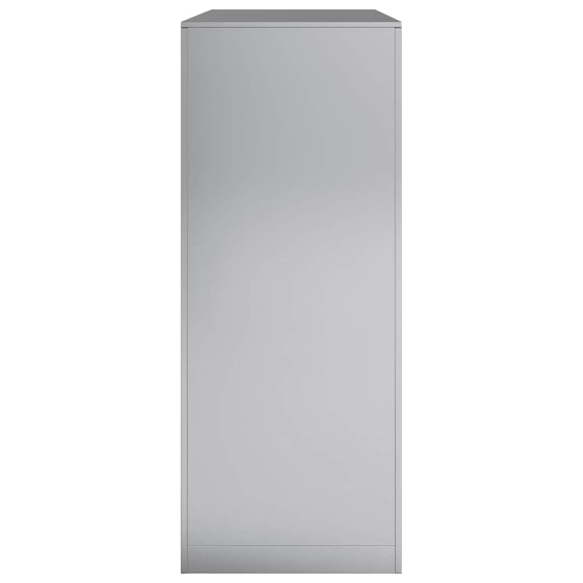 vidaXL Ράφι Καυσόξυλων 100x40x100 εκ. Γαλβανιζέ Ατσάλι