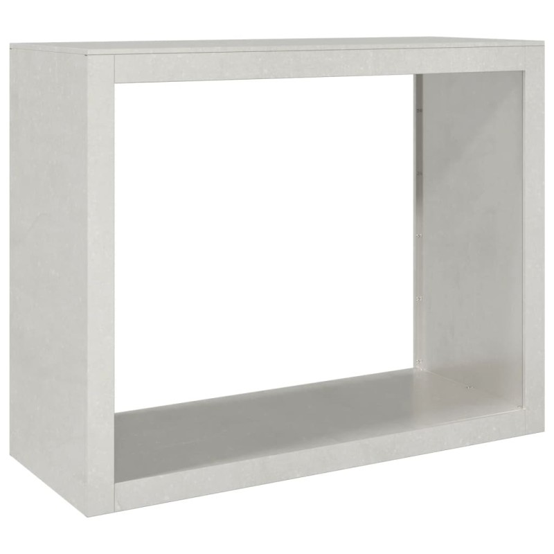 vidaXL Ραφιέρα Καυσόξυλων 100x40x80 εκ. από Ανοξείδωτο ατσάλι