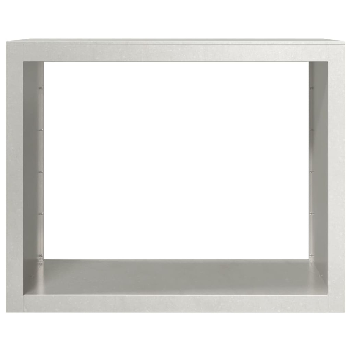 vidaXL Ραφιέρα Καυσόξυλων 100x40x80 εκ. από Ανοξείδωτο ατσάλι