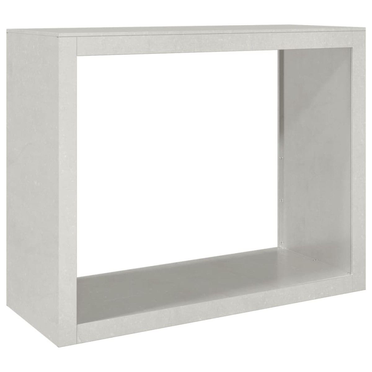 vidaXL Ραφιέρα Καυσόξυλων 100x40x80 εκ. από Ανοξείδωτο ατσάλι
