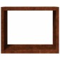 Ράφι για καυσόξυλα vidaXL 100x40x80 cm Ατσάλι σκληρυθέν στον αέρα