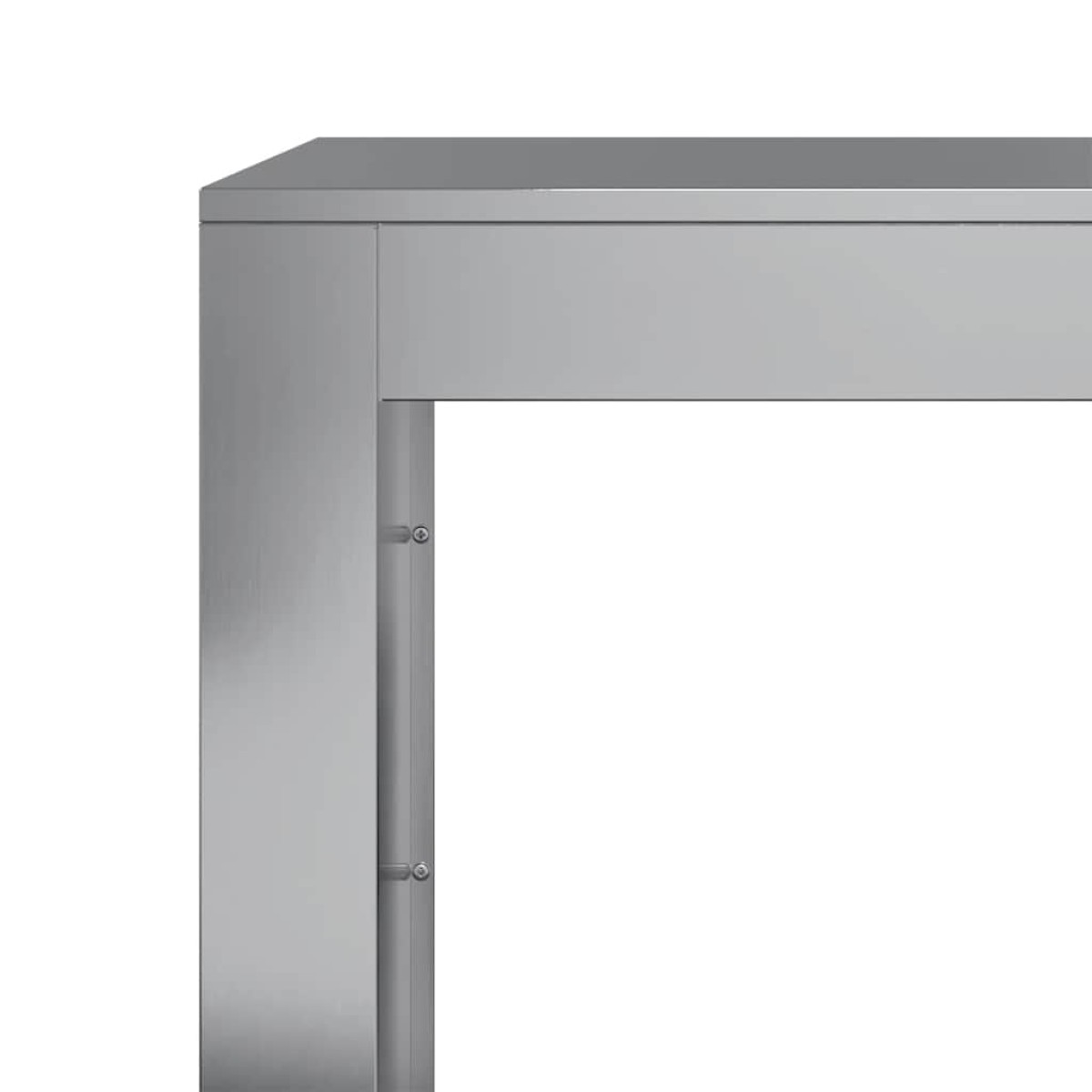 vidaXL Ράφι Καυσόξυλων 100x40x60 εκ. Γαλβανιζέ Ατσάλι