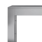 vidaXL Ράφι Καυσόξυλων 100x40x60 εκ. Γαλβανιζέ Ατσάλι