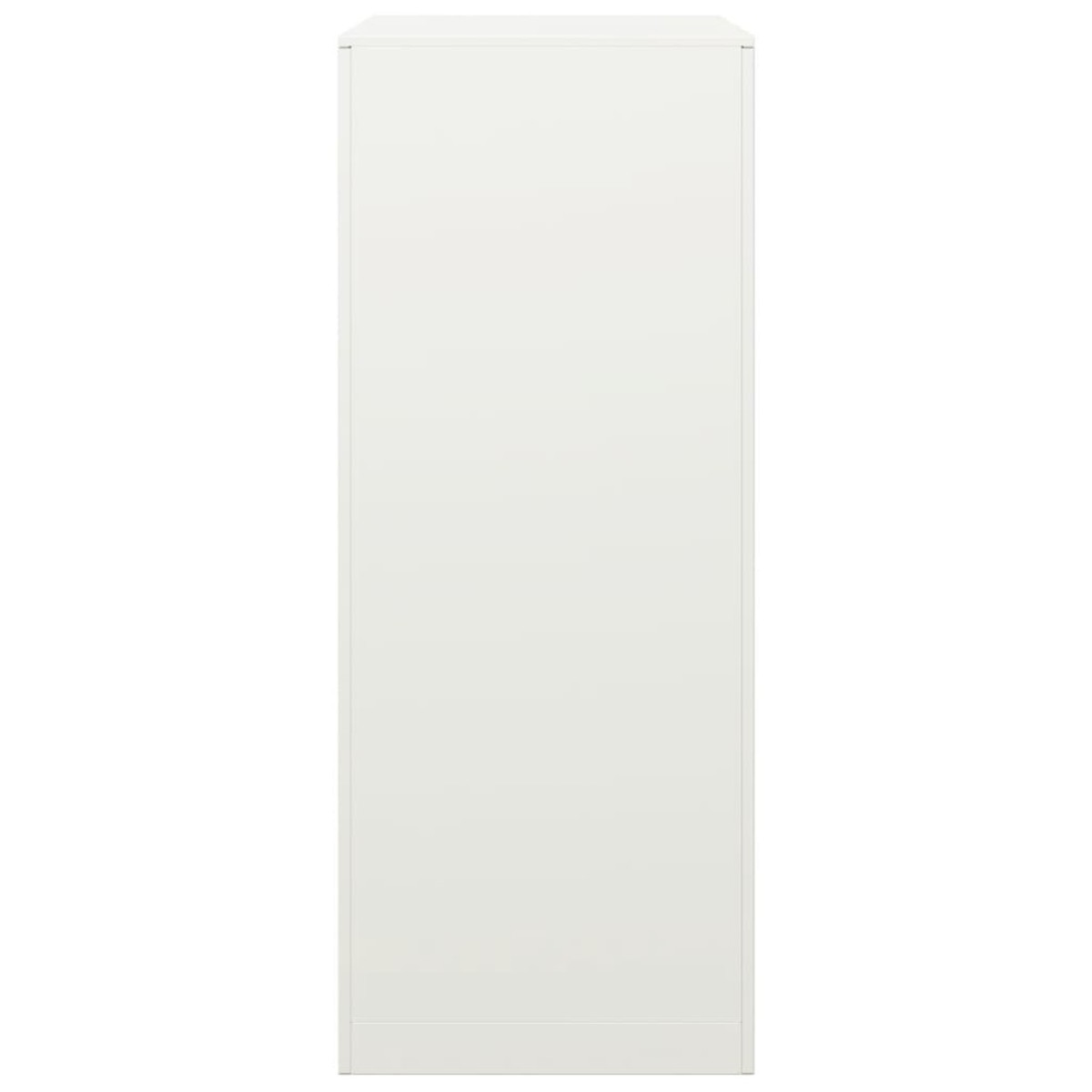vidaXL Ράφι Καυσόξυλων Λευκό 60x40x100 εκ. Ατσάλινο