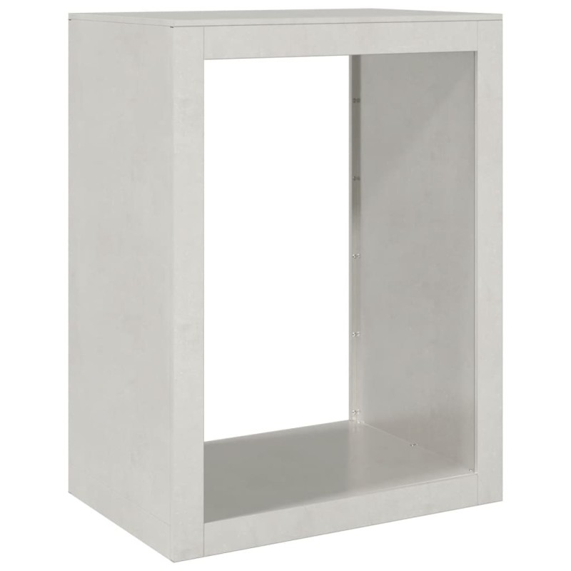 vidaXL Ραφιέρα Καυσόξυλων 60x40x80 εκ. από Ανοξείδωτο ατσάλι