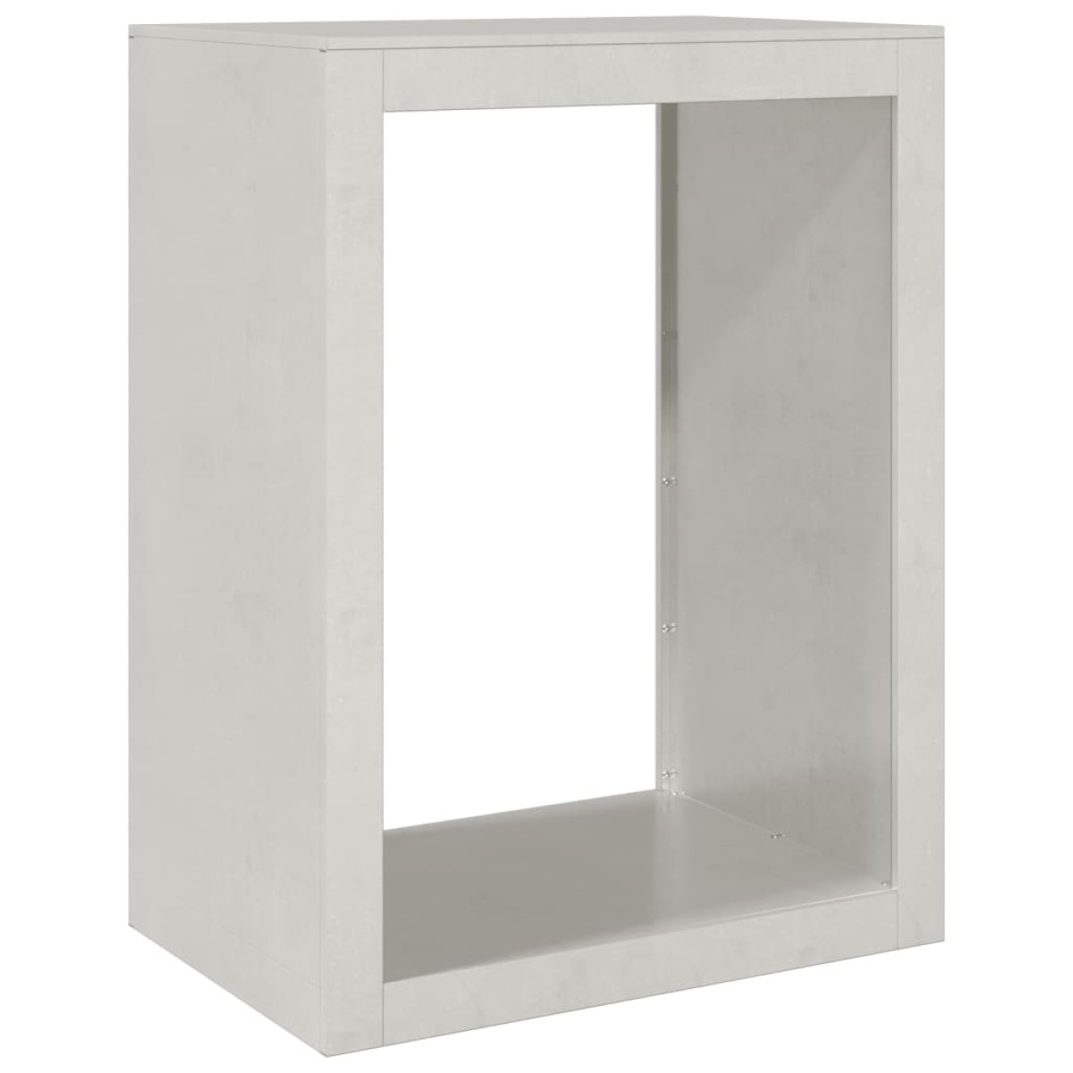 vidaXL Ραφιέρα Καυσόξυλων 60x40x80 εκ. από Ανοξείδωτο ατσάλι