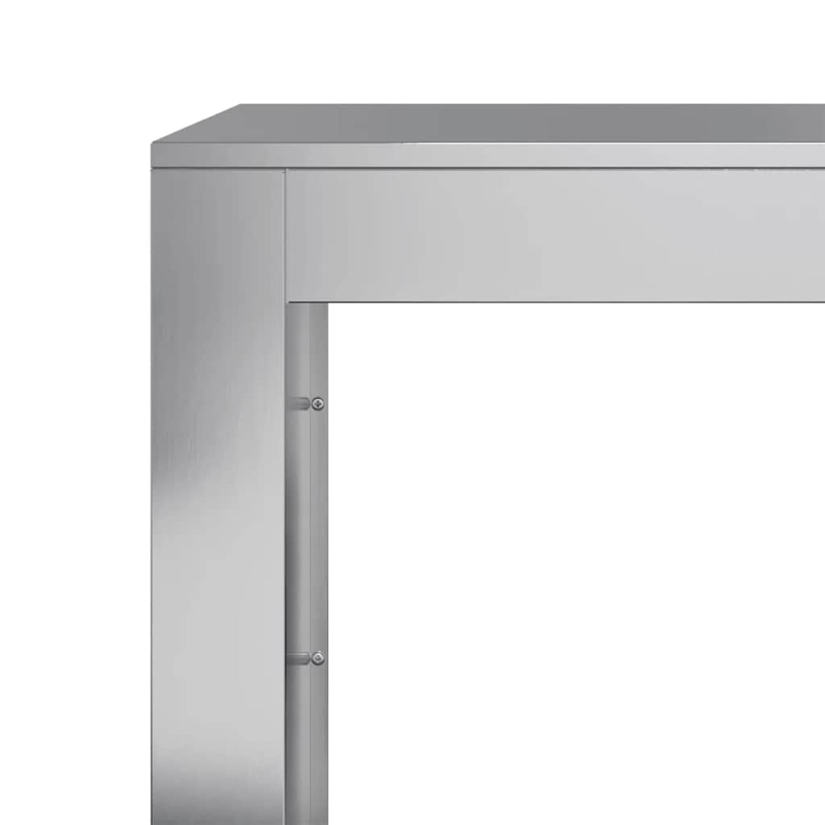 vidaXL Ράφι Καυσόξυλων 60x40x60 εκ. Γαλβανιζέ Ατσάλι
