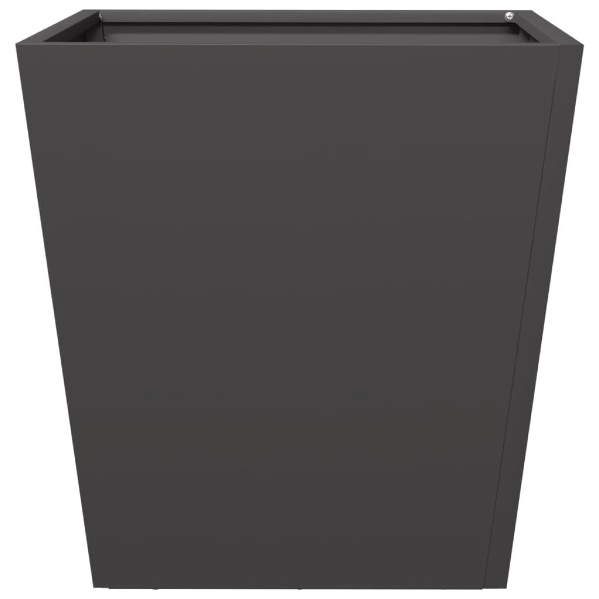 vidaXL Ζαρντινιέρα Μαύρη 40 x 40 x 40 εκ. από Ατσάλι