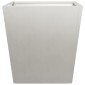 vidaXL Ζαρντινιέρες Κήπου 2 τεμ. 40x40x40 εκ. από Ανοξείδωτο Ατσάλι