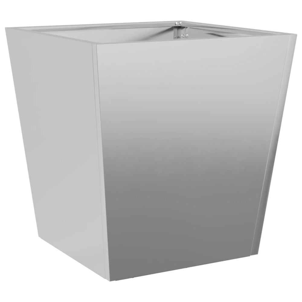 vidaXL Ζαρντινιέρα Κήπου 40x40x40 εκ. Γαλβανισμένο Χάλυβα