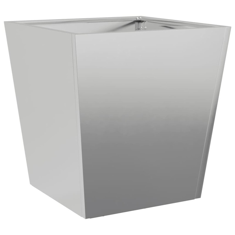 vidaXL Ζαρντινιέρα Κήπου 40x40x40 εκ. Γαλβανισμένο Χάλυβα