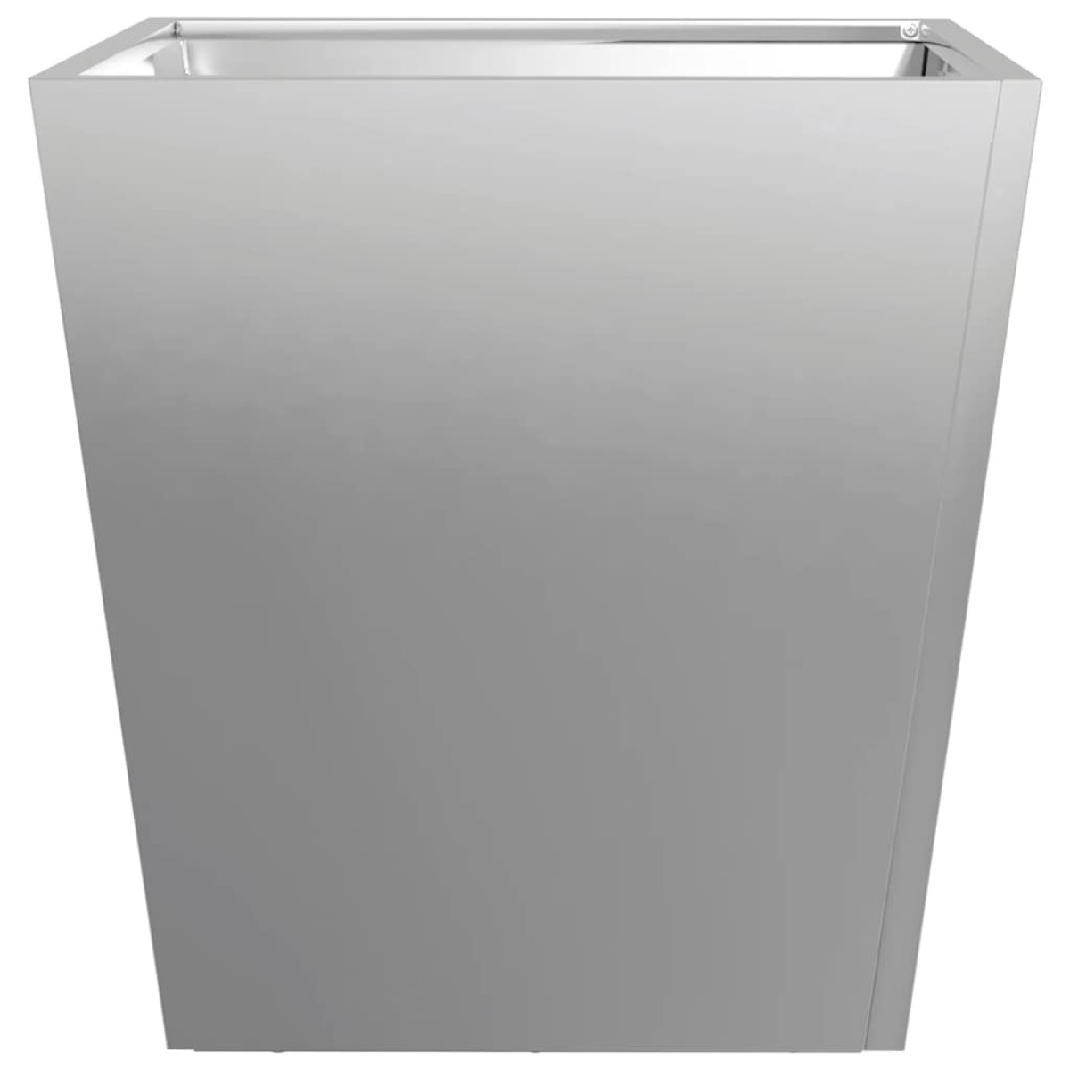 vidaXL Ζαρντινιέρα Κήπου 40x40x40 εκ. Γαλβανισμένο Χάλυβα