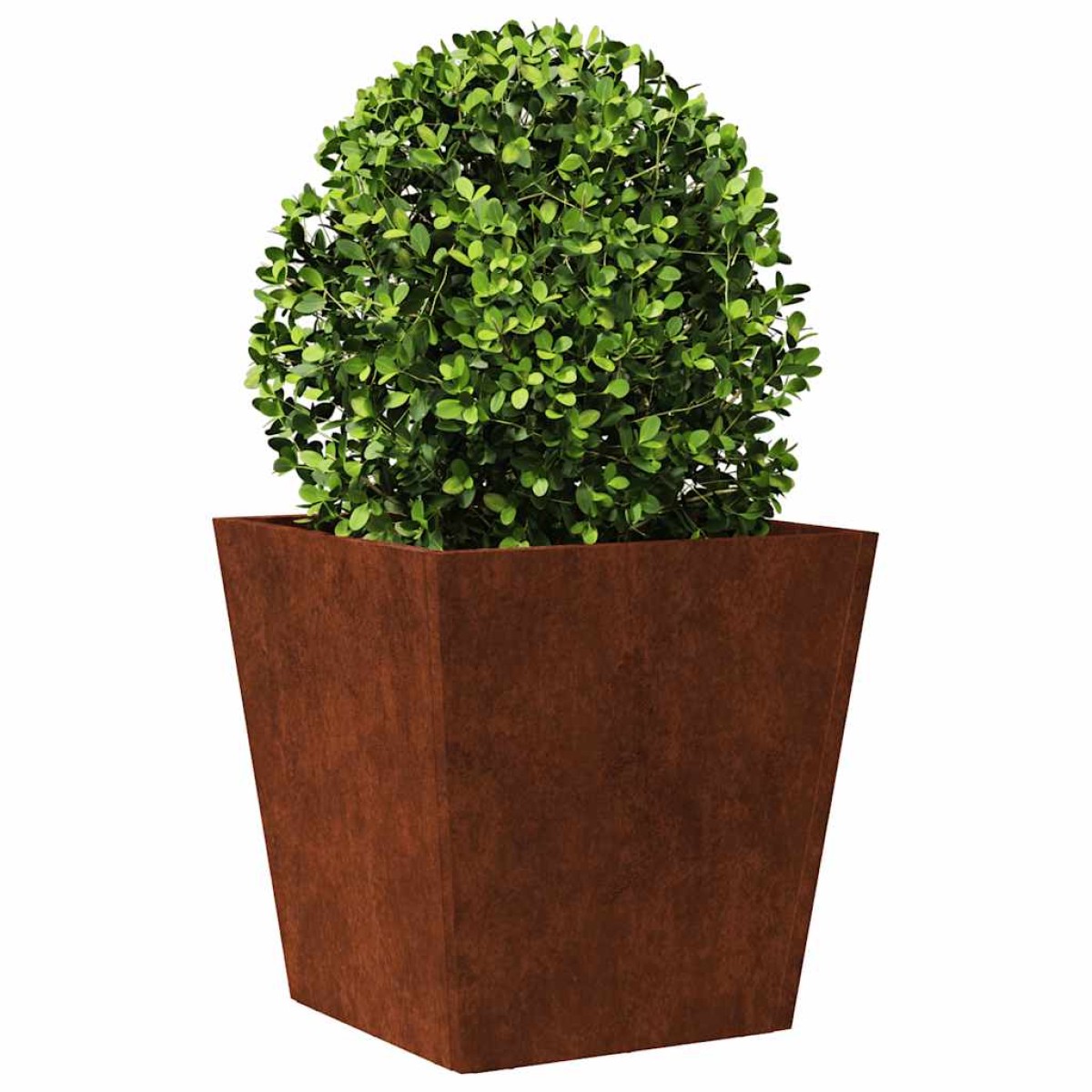 vidaXL Ζαρντινιέρα Κήπου 40x40x40 cm Ατσάλι σκληρυθέν στον αέρα