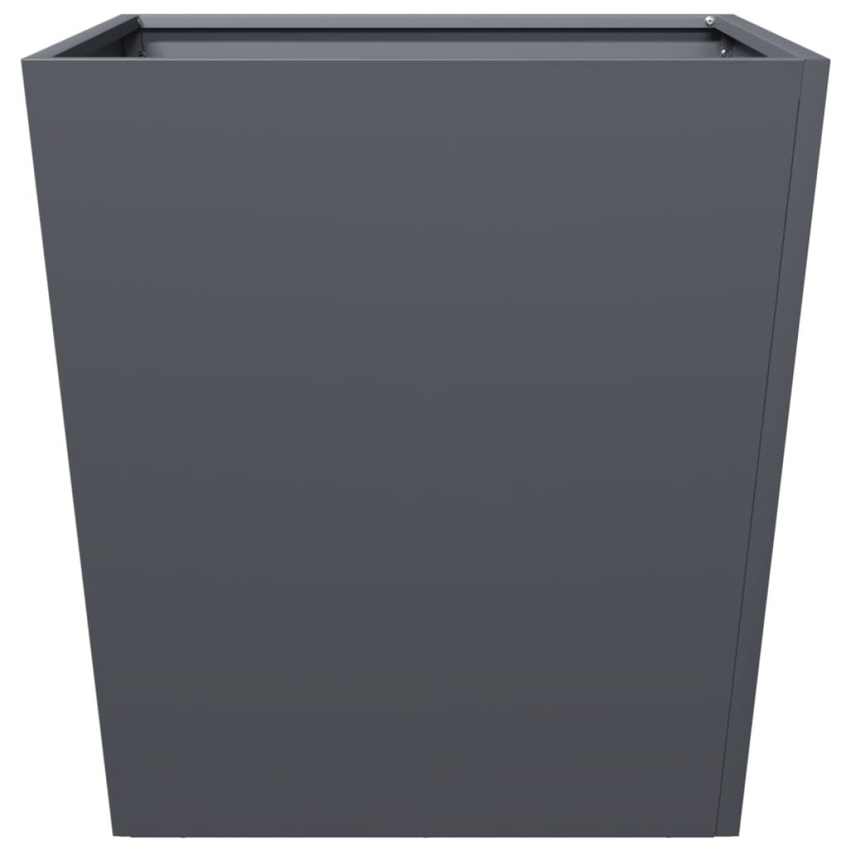 vidaXL Ζαρντινιέρα Κήπου Ανθρακί 50x50x50 εκ. από Ατσάλι