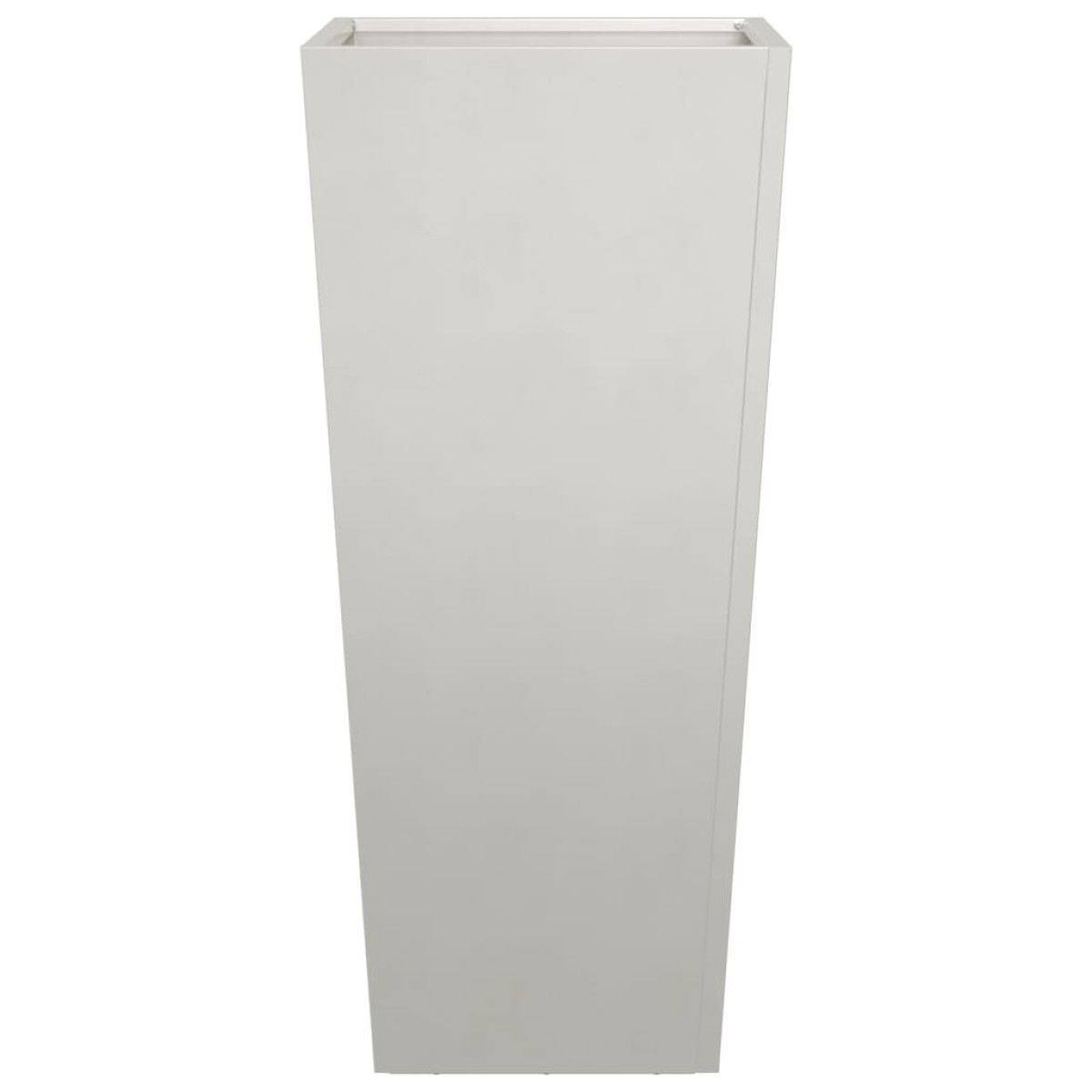 vidaXL Ζαρντινιέρα Κήπου 35x35x75 εκ. Ανοξείδωτο Ατσάλι