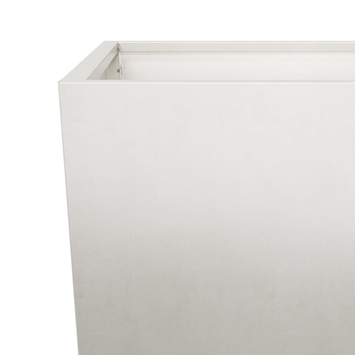 vidaXL Ζαρντινιέρα Κήπου 35x35x75 εκ. Ανοξείδωτο Ατσάλι