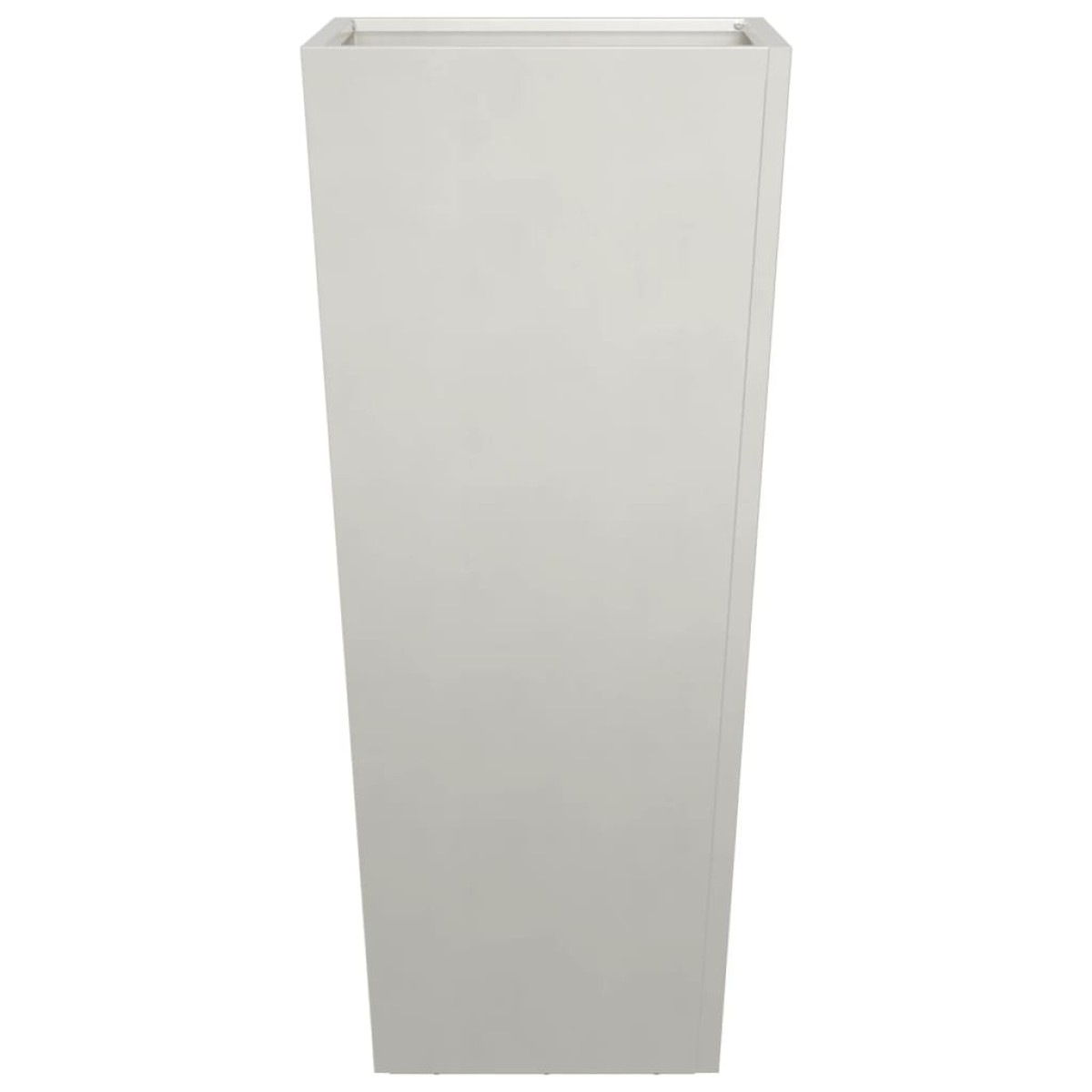 vidaXL Ζαρντινιέρες Κήπου 2 τεμ. 35x35x75 εκ. από Ανοξείδωτο Ατσάλι