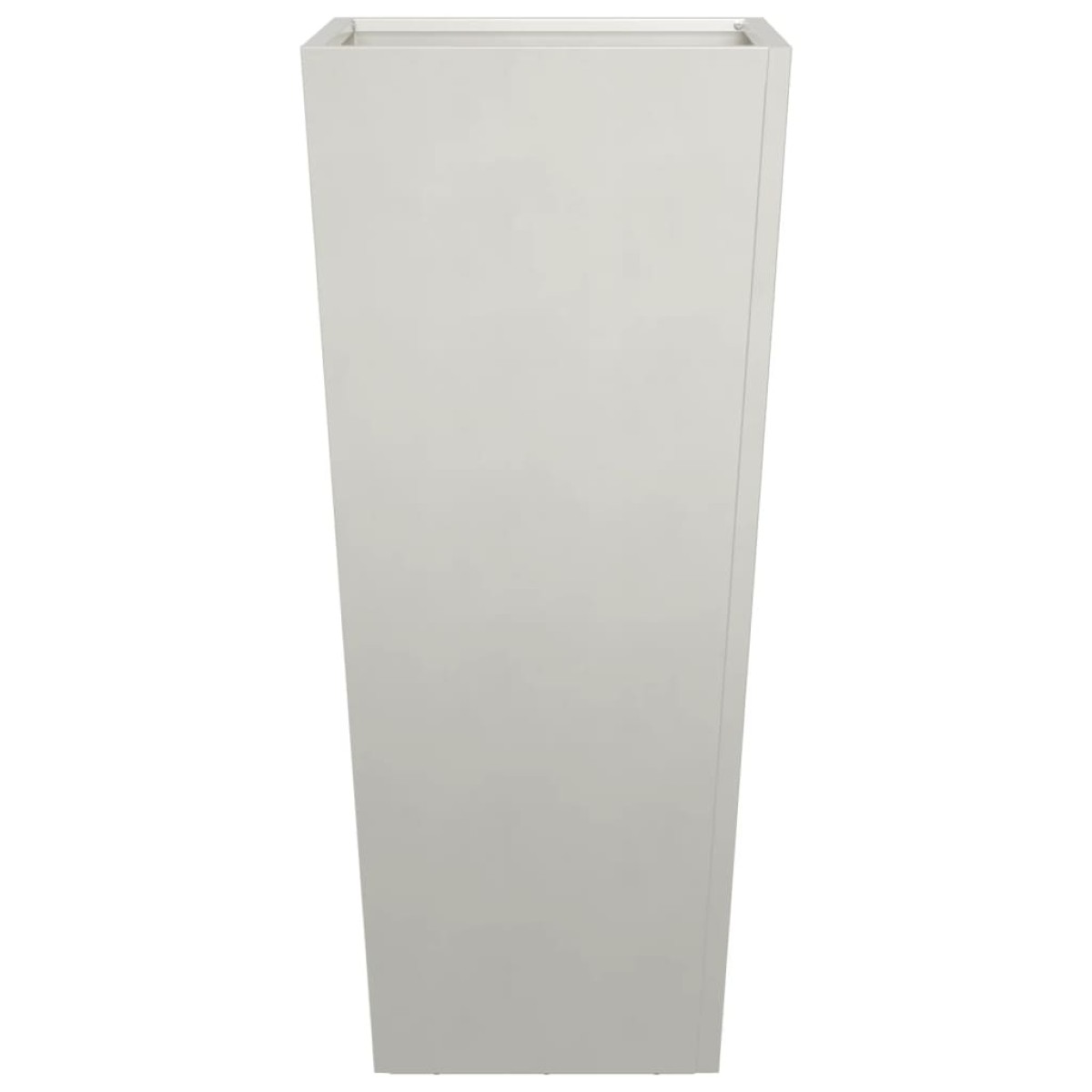 vidaXL Ζαρντινιέρες Κήπου 2 τεμ. 35x35x75 εκ. από Ανοξείδωτο Ατσάλι