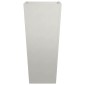 vidaXL Ζαρντινιέρες Κήπου 2 τεμ. 35x35x75 εκ. από Ανοξείδωτο Ατσάλι