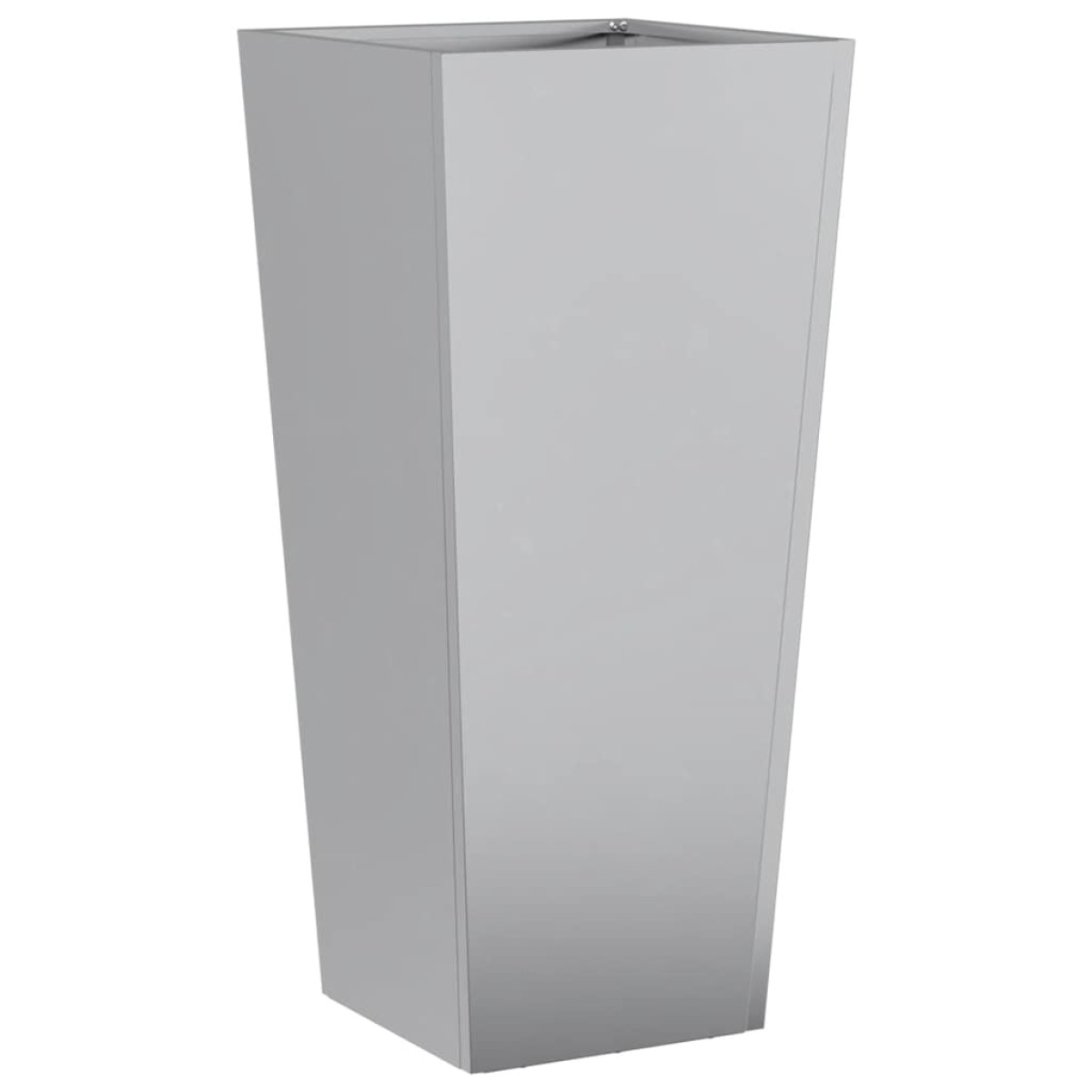 vidaXL Ζαρντινιέρες Κήπου 2 τεμ. 35x35x75 εκ. από Γαλβανισμένο Χάλυβα