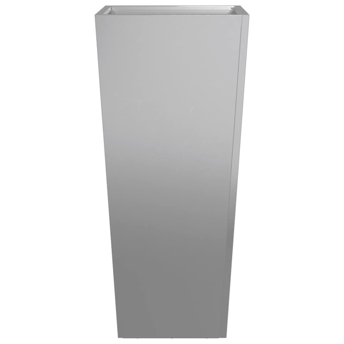 vidaXL Ζαρντινιέρες Κήπου 2 τεμ. 35x35x75 εκ. από Γαλβανισμένο Χάλυβα