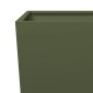 vidaXL Ζαρντινιέρα Κήπου Λαδί 45x45x75 εκ. από Ατσάλι