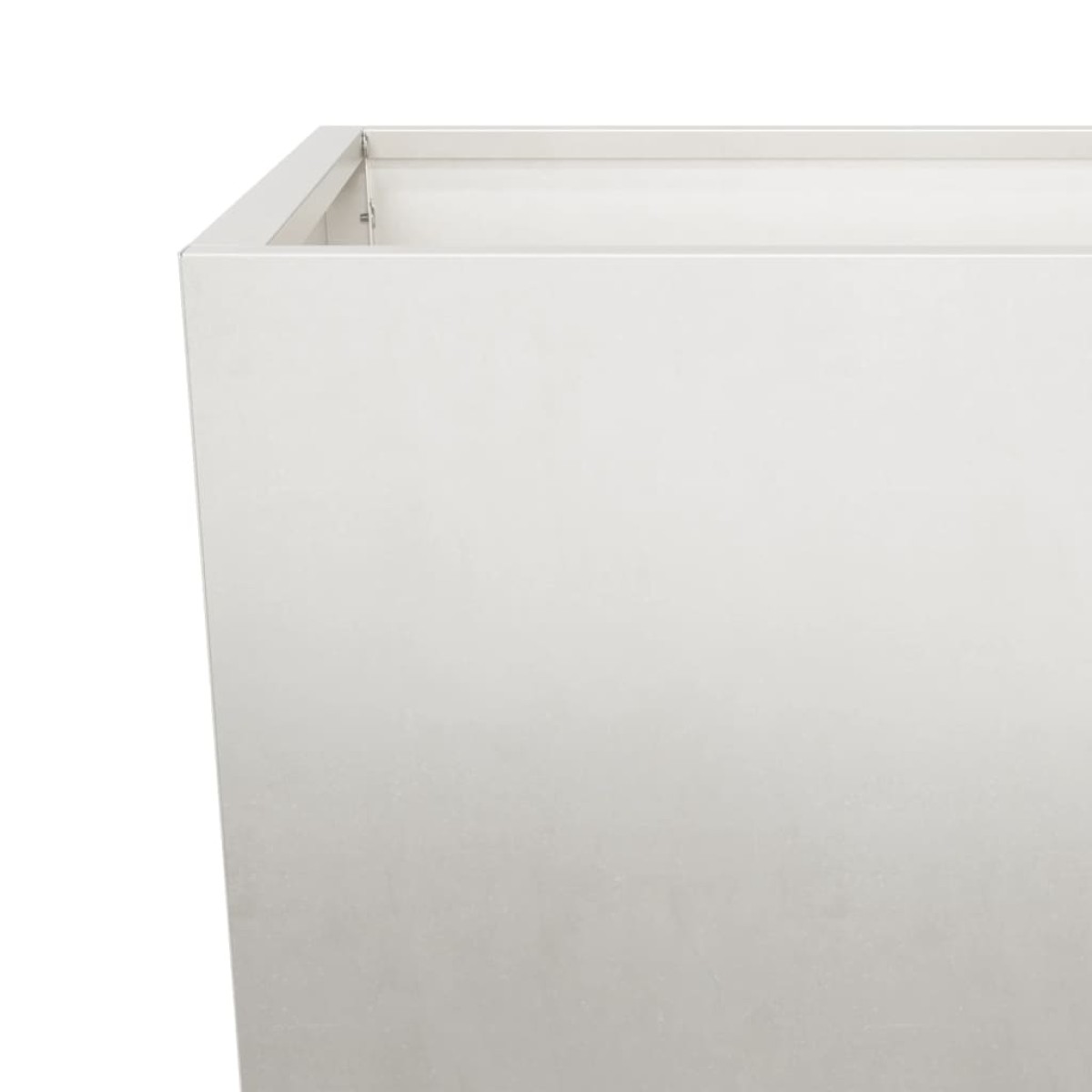 vidaXL Ζαρντινιέρα Κήπου 45x45x75 εκ. Ανοξείδωτο Ατσάλι