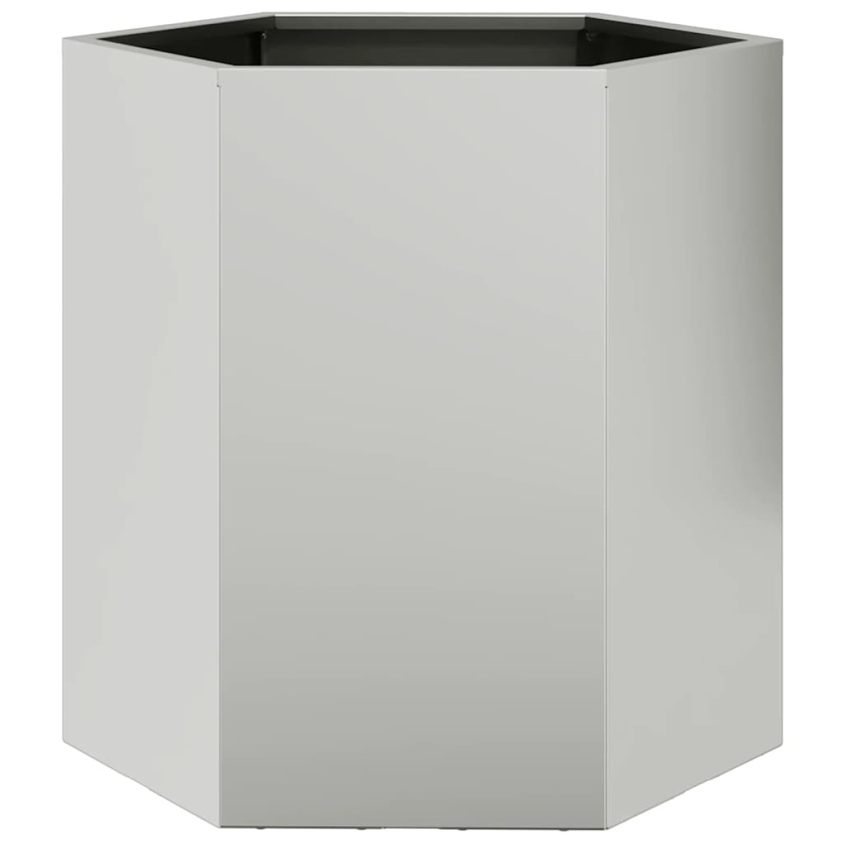 vidaXL Ζαρντινιέρες Κήπου 2τεμ. Εξάγωνη 46x40x45εκ Χάλυβας καιρού