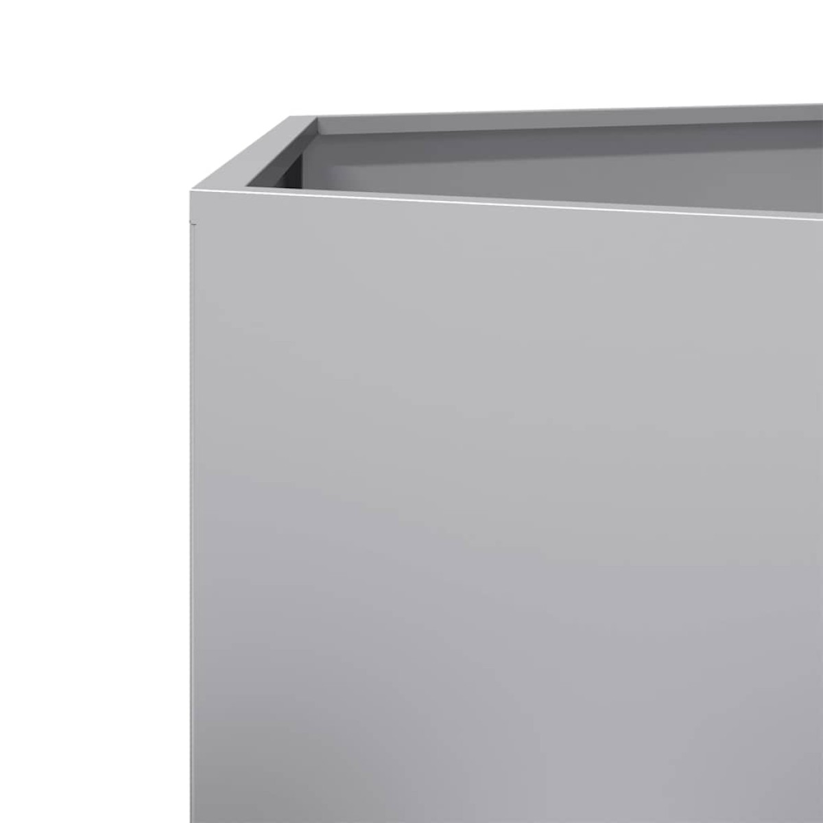 vidaXL Ζαρντινιέρα Κήπου Εξάγωνη 69x60x45 εκ. Γαλβανισμένο Χάλυβα