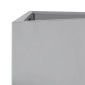 vidaXL Ζαρντινιέρα Κήπου Τρίγωνο 30x26x75 εκ Γαλβ. Ατσάλι