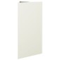 vidaXL Ζαρντινιέρα Κήπου Λευκή Τρίγωνο 40x34,5x75εκ από Ατσάλι