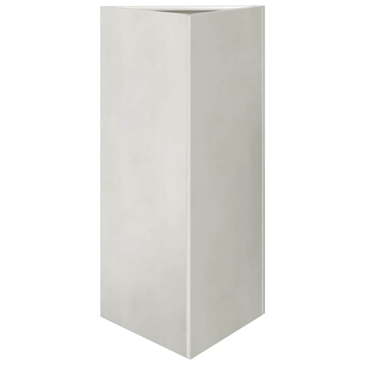 vidaXL Ζαρντινιέρες Κήπου 2 τεμ. Τρίγωνο 40x34,5x75 εκ Ανοξείδωτο Ατσάλι