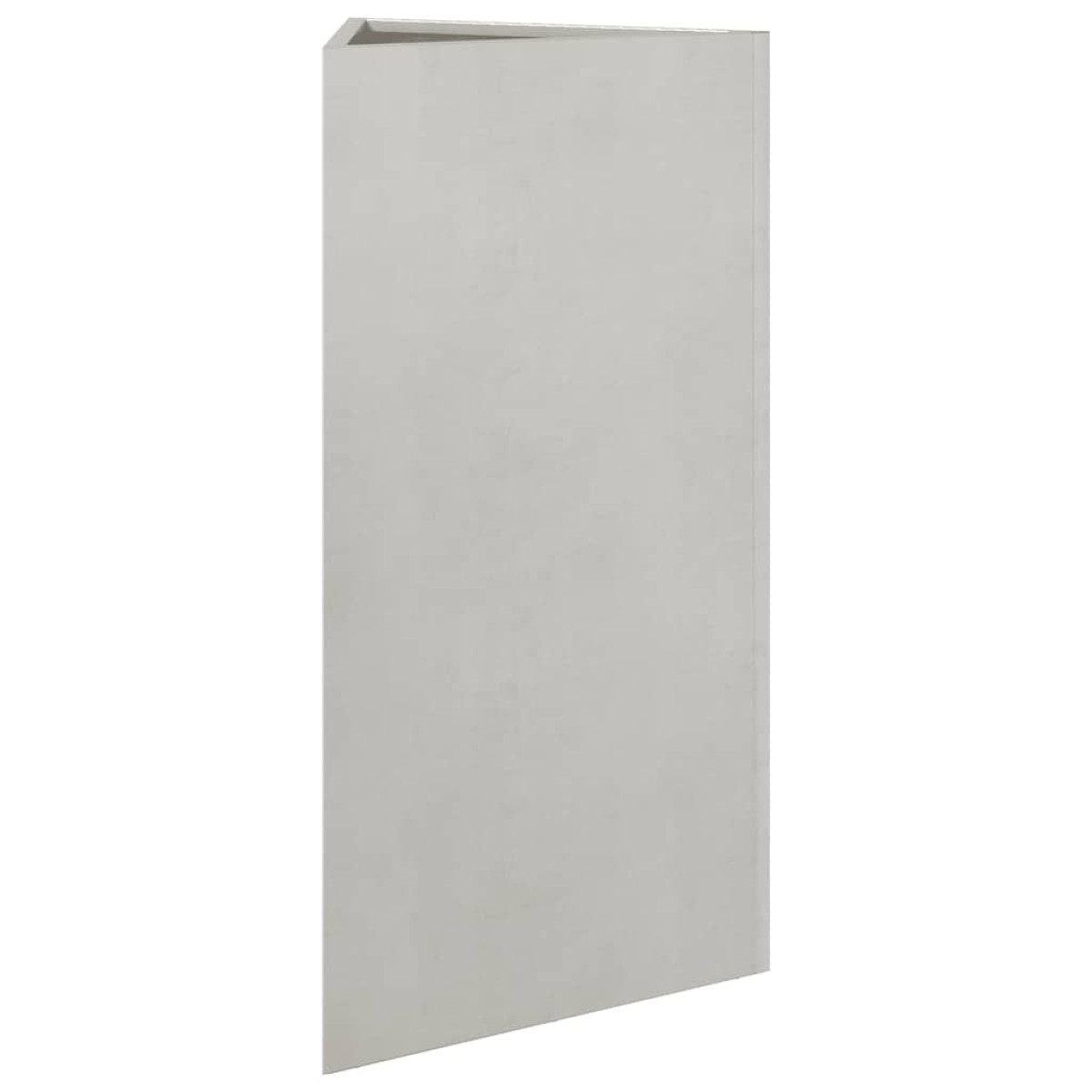 vidaXL Ζαρντινιέρες Κήπου 2 τεμ. Τρίγωνο 40x34,5x75 εκ Ανοξείδωτο Ατσάλι