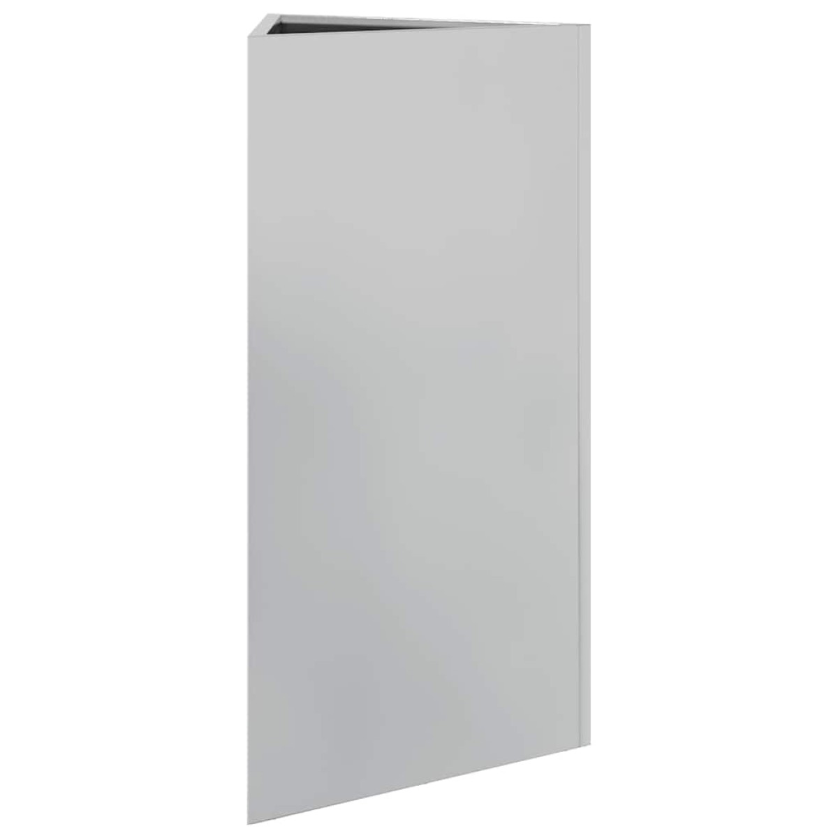 vidaXL Ζαρντινιέρα Κήπου Τρίγωνο 40x34,5x75 εκ Γαλβ. Ατσάλι