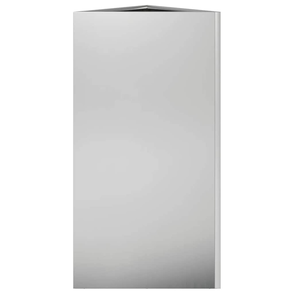 vidaXL Ζαρντινιέρα Κήπου Τρίγωνο 40x34,5x75 εκ Γαλβ. Ατσάλι